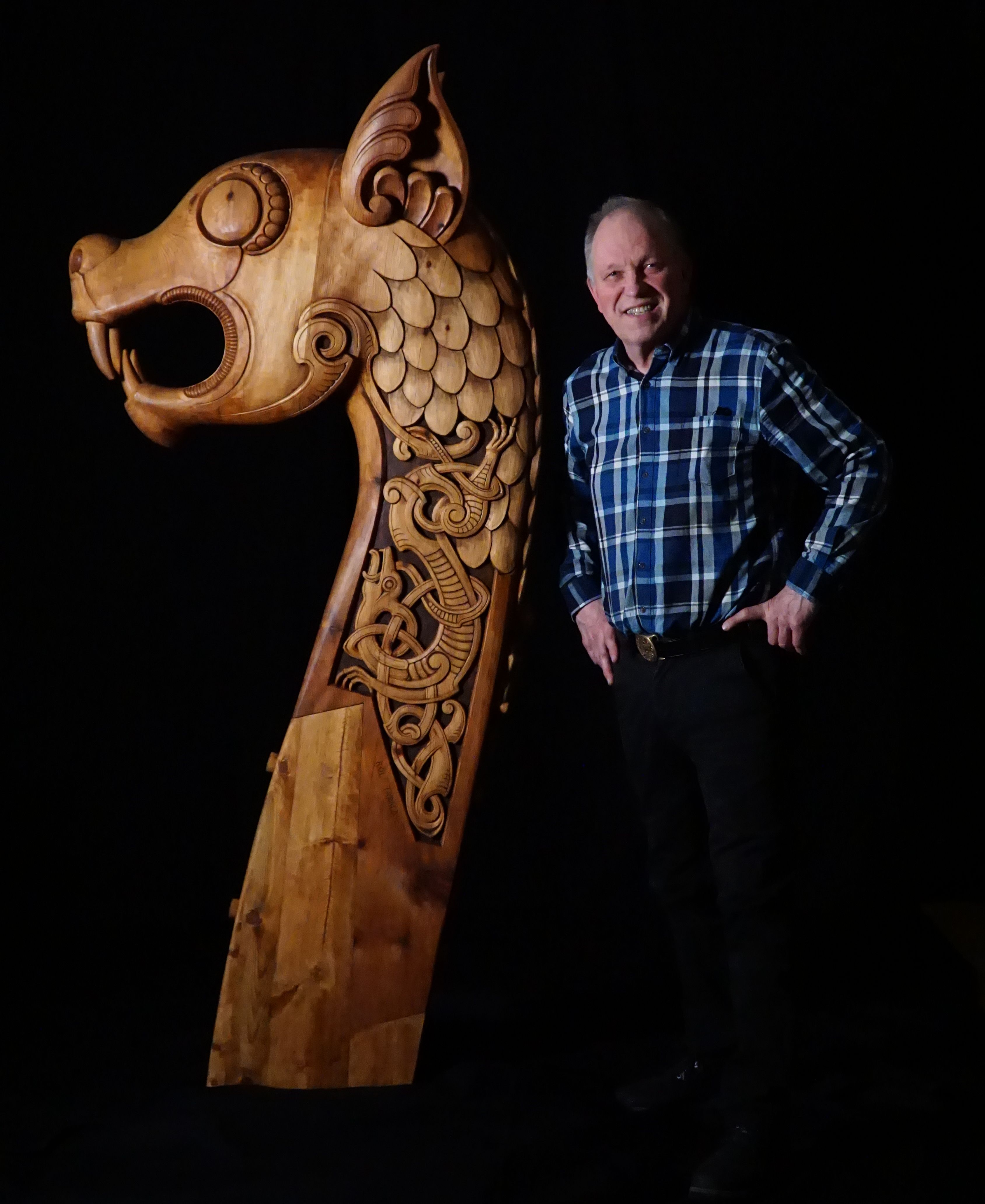 Rolf Taraldset — Dragon head to the Myklebust ship